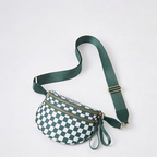 Checkered Crossbody Travel Belt Bag - Jurni