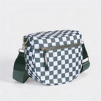 Checkered Crossbody Travel Belt Bag - Jurni