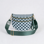 Checkered Crossbody Travel Belt Bag - Jurni