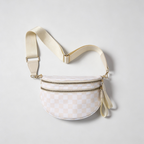 Checkered Crossbody Travel Belt Bag - Jurni