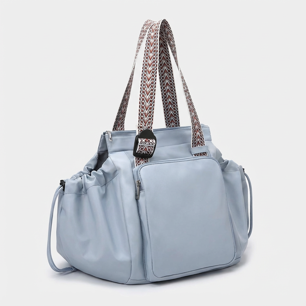 Blue Convertible Everyday Travel Tote Backpack - Jurni