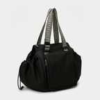 Black Convertible Everyday Travel Tote Backpack - Jurni