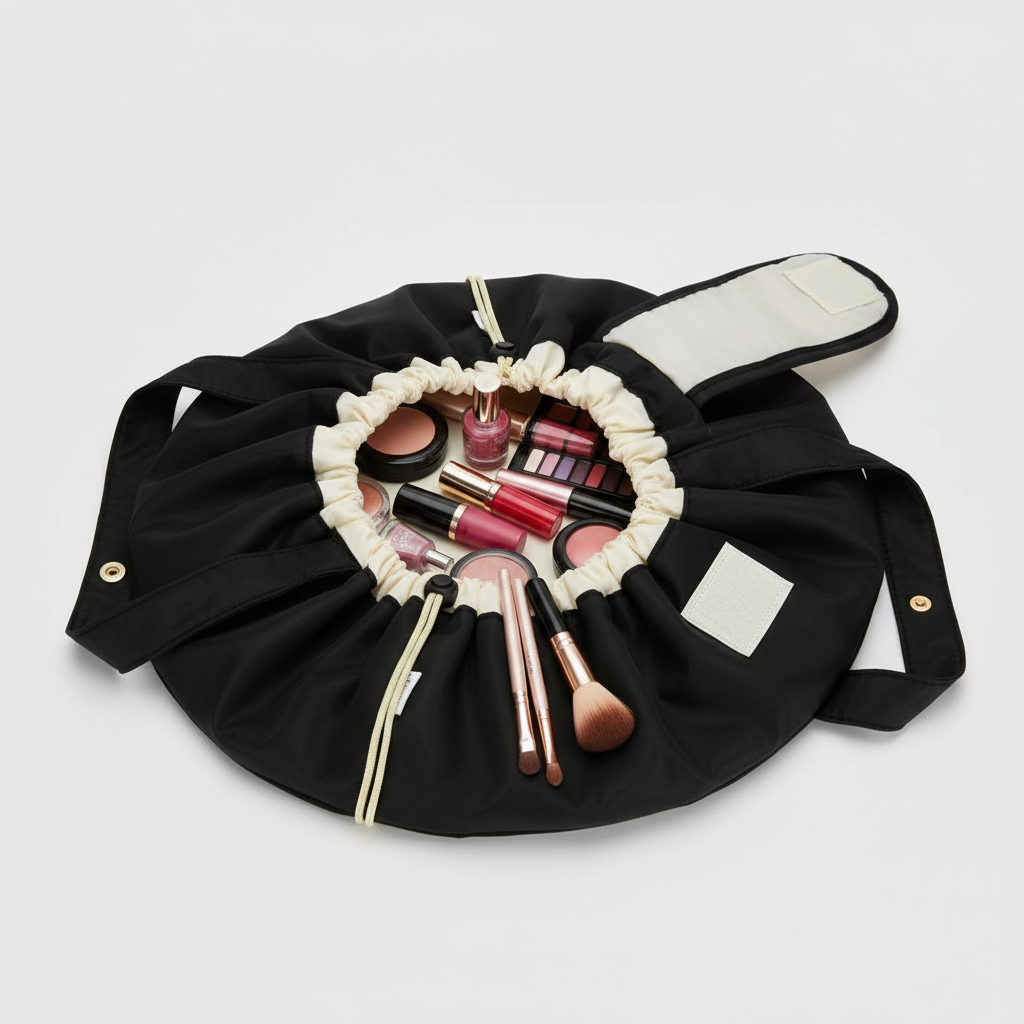 Drawstring Travel Makeup Bag - Jurni