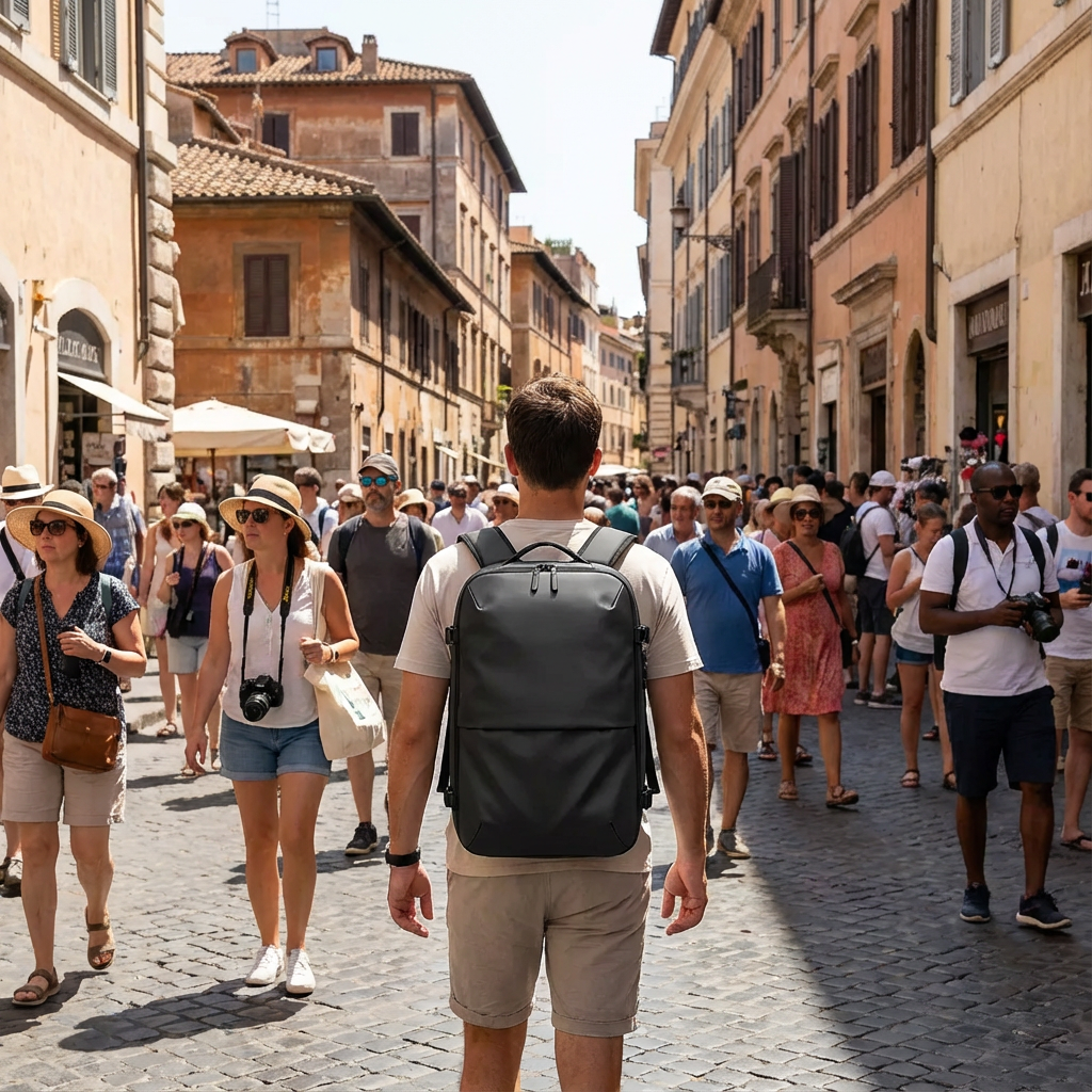 Expandable Vacuum-Seal Backpack With TSA Lock - Jurni