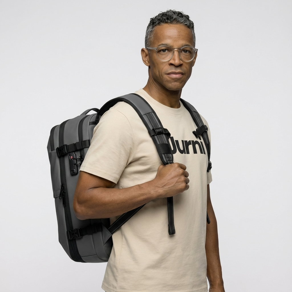 Expandable Vacuum-Seal Backpack With TSA Lock - Jurni