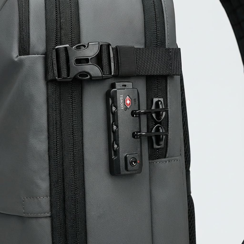 Expandable Vacuum-Seal Backpack With TSA Lock - Jurni
