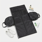 Grey Garment Duffel Bag With Zip-Out Layout - Jurni