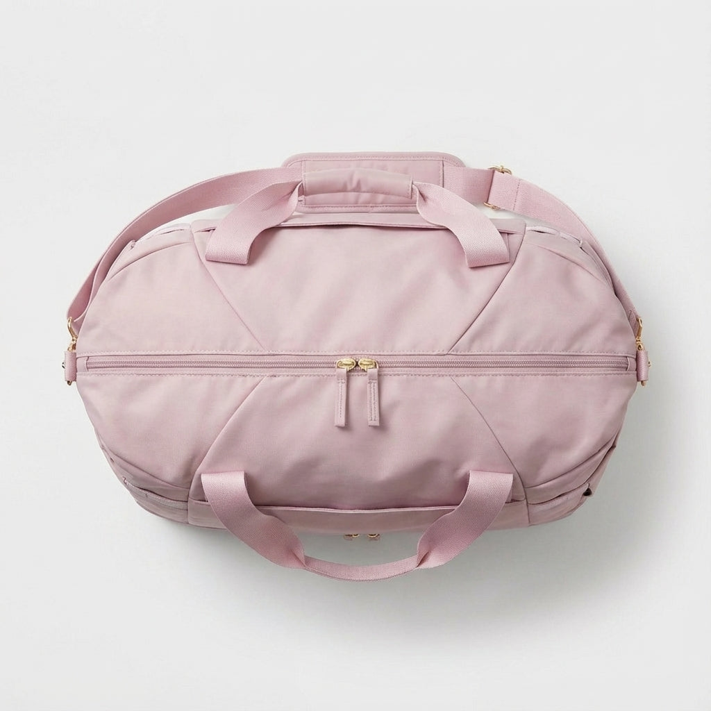 Pink Large Capacity Travel Gym Duffel Bag - Jurni