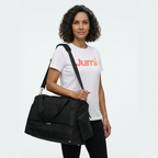 Black Large Capacity Travel Gym Duffel Bag - Jurni