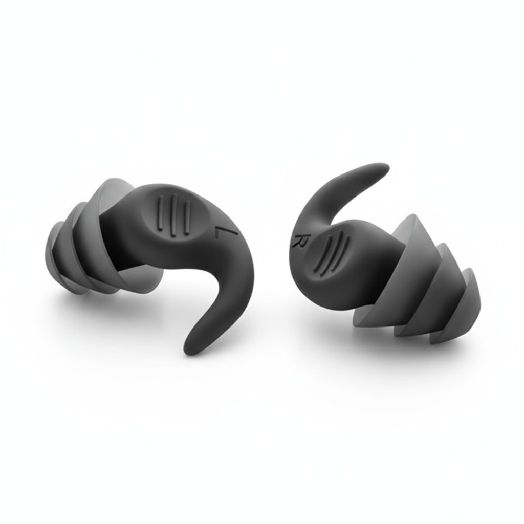 Low-Profile Silicone Travel Earplugs - Jurni