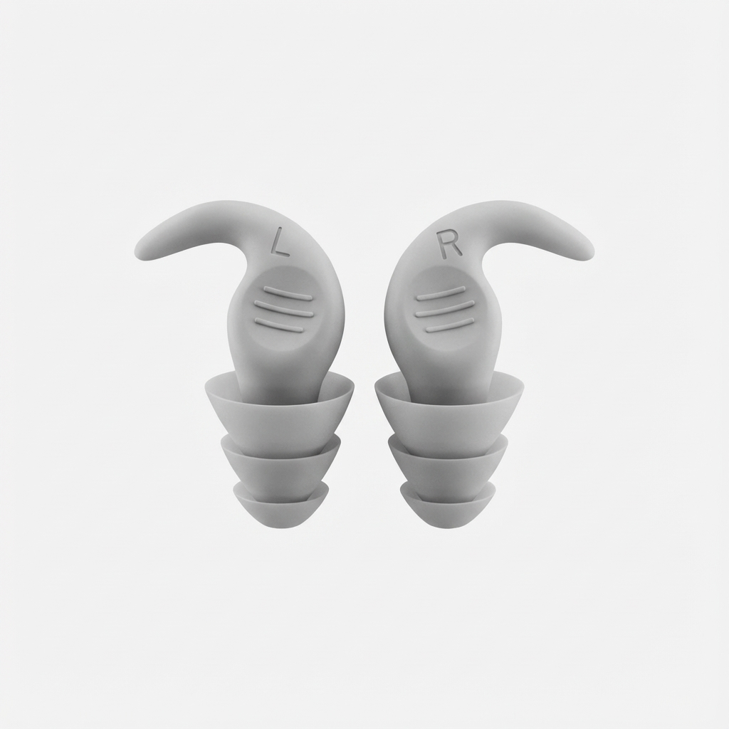 Low-Profile Silicone Travel Earplugs - Jurni