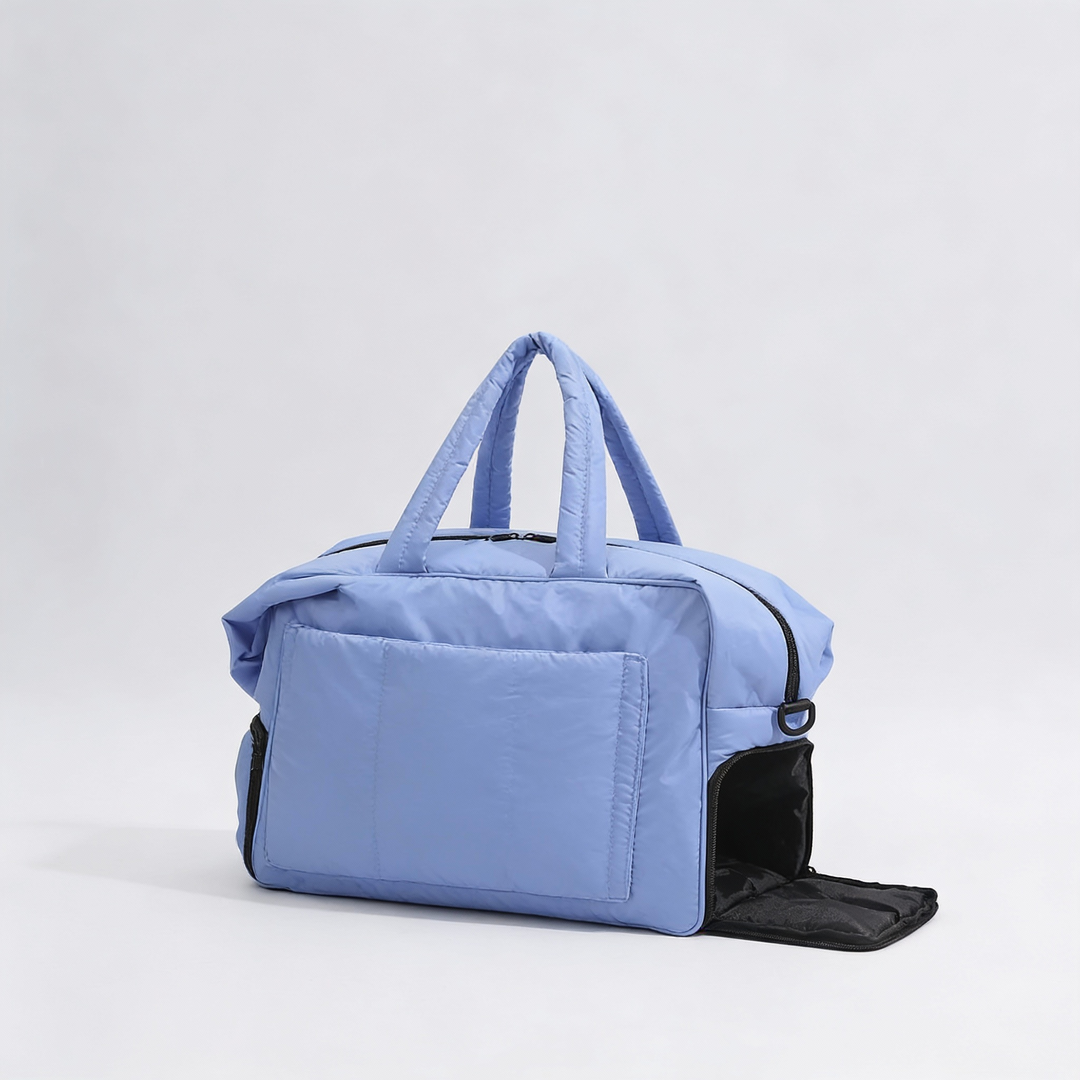 Quilted Carry-All Travel Duffel Bag - Jurni