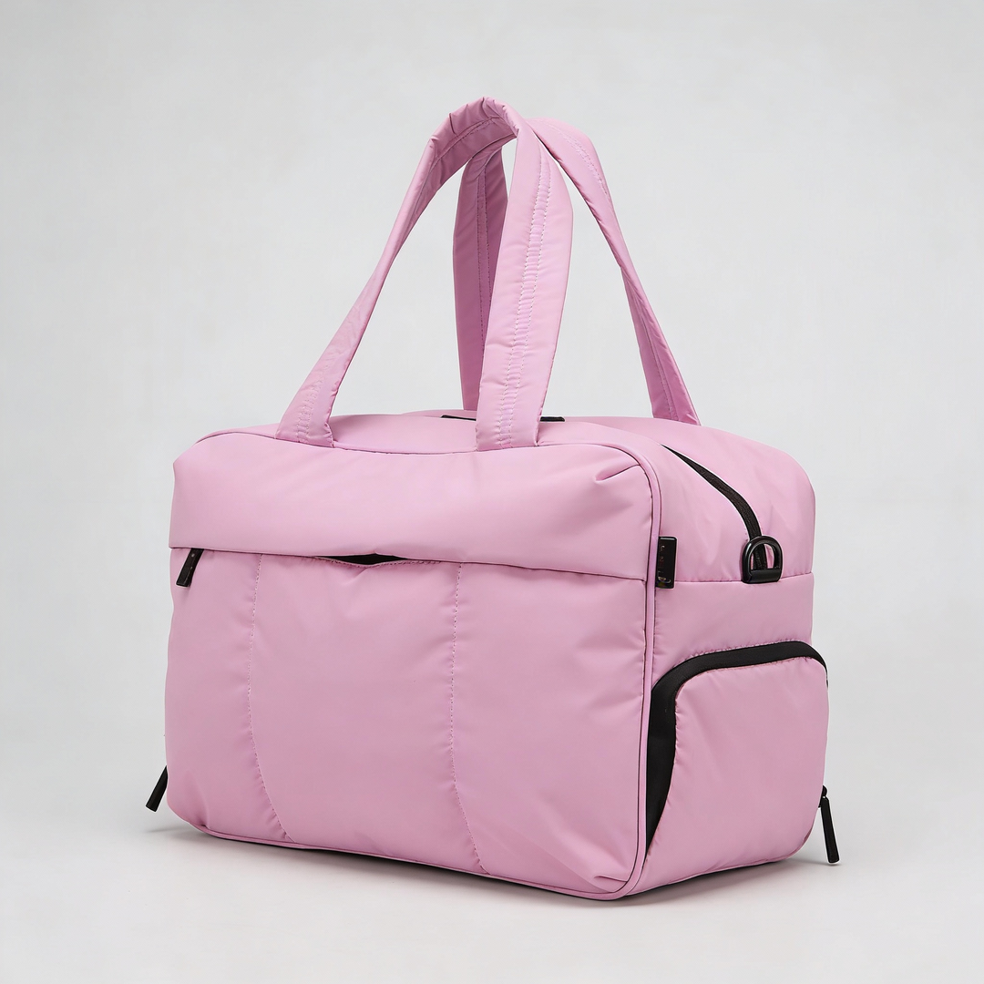 Quilted Carry-All Travel Duffel Bag - Jurni