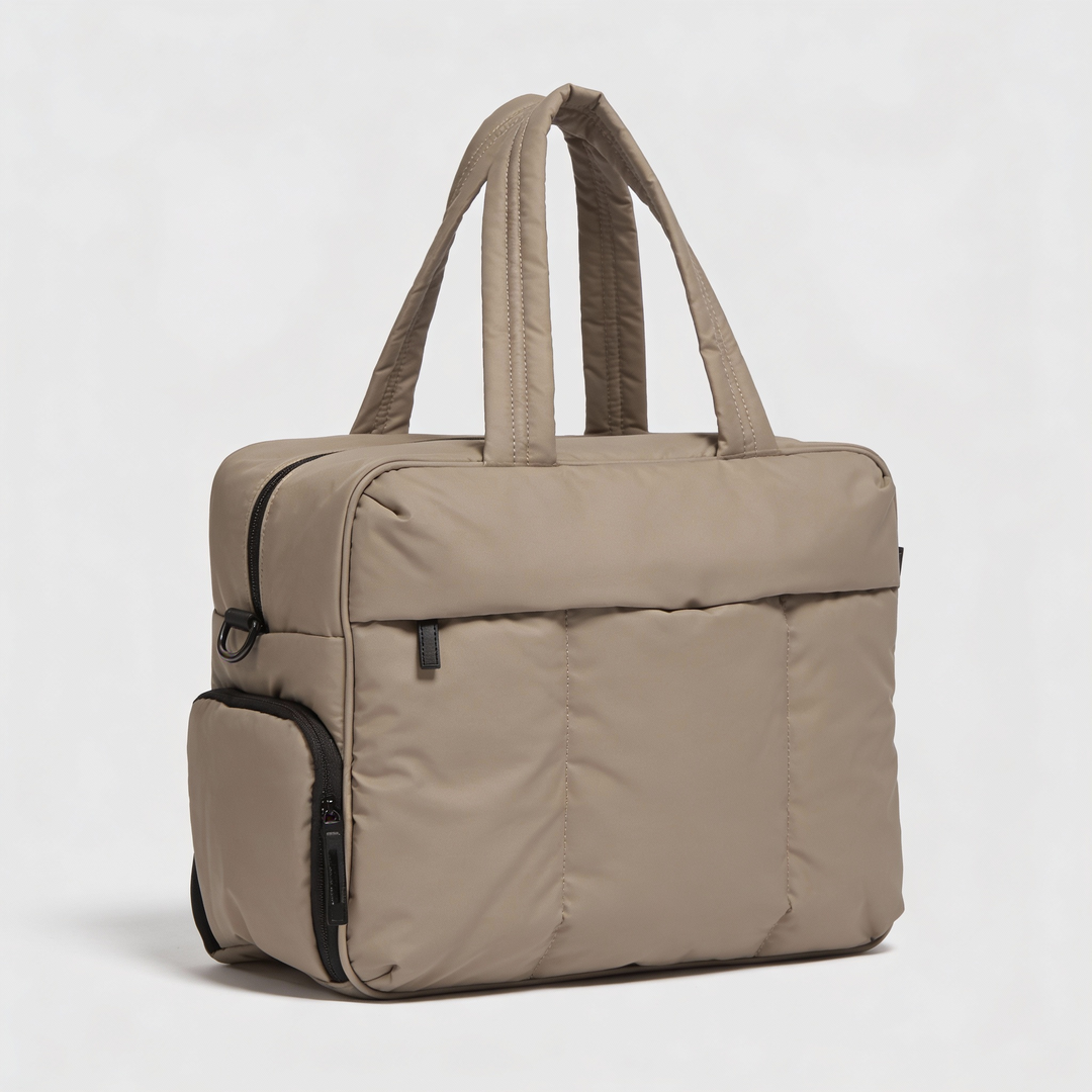 Quilted Carry-All Travel Duffel Bag - Jurni