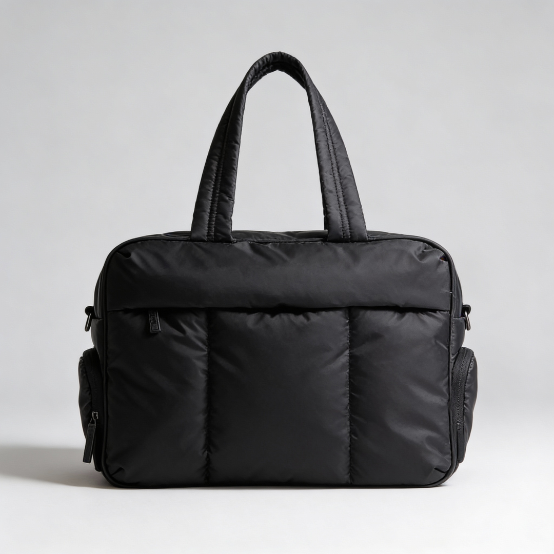Quilted Carry-All Travel Duffel Bag - Jurni