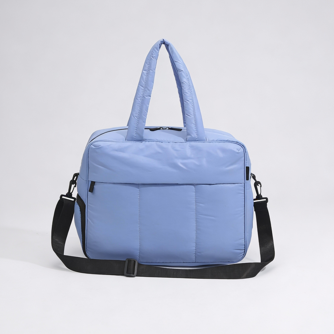 Quilted Carry-All Travel Duffel Bag - Jurni