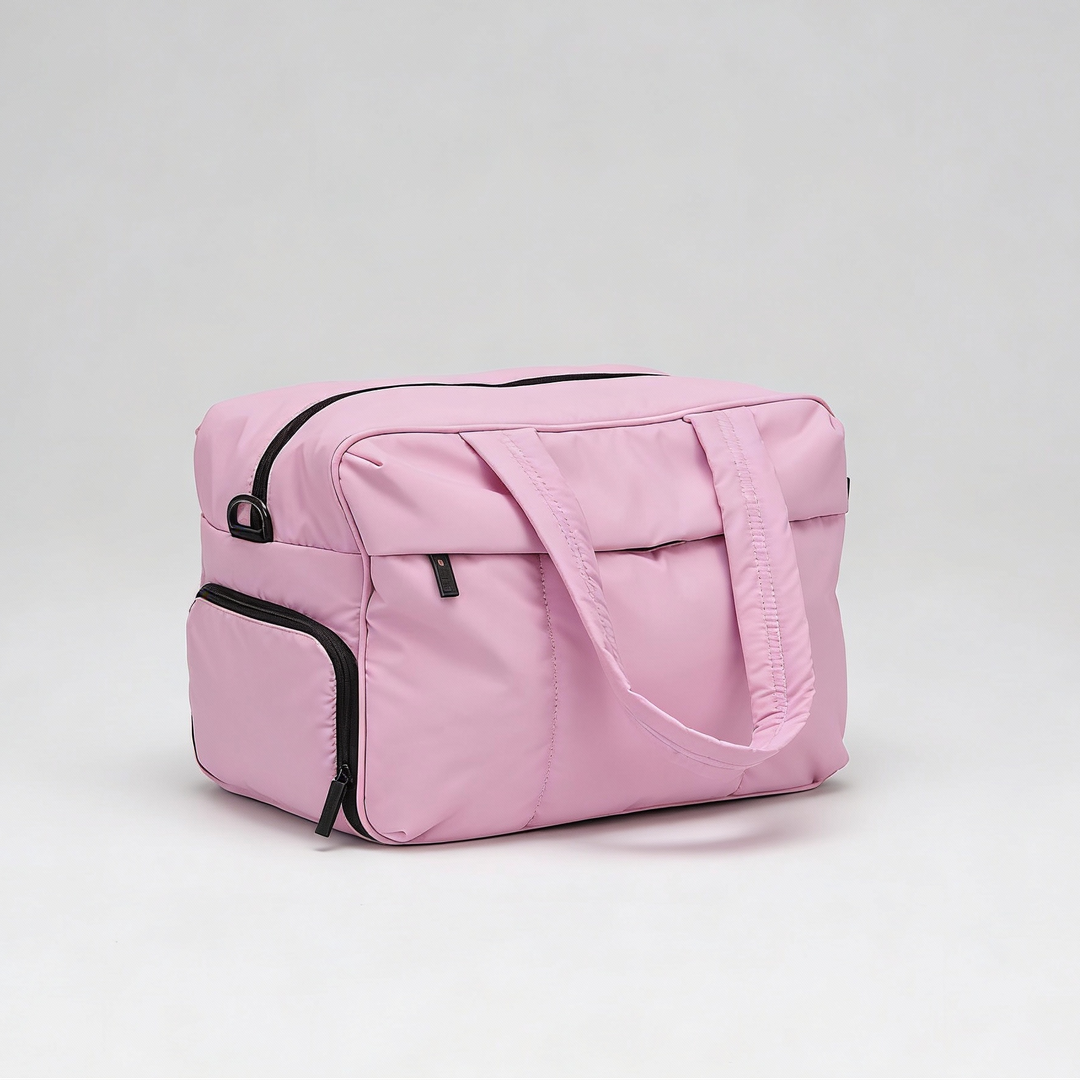 Quilted Carry-All Travel Duffel Bag - Jurni