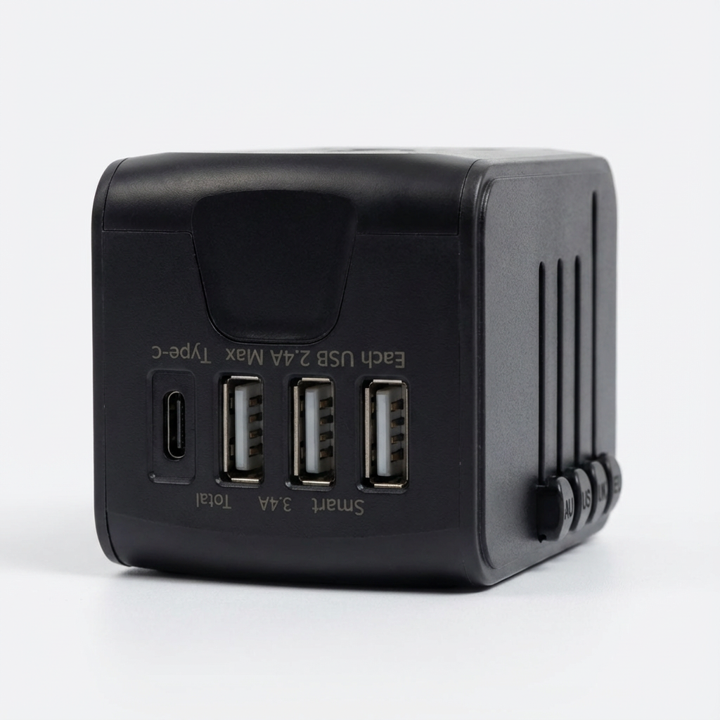 Universal Power Adapter For Multiple Countries - Jurni