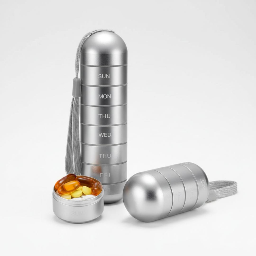 Weekly Vertical Pill Organiser - Jurni