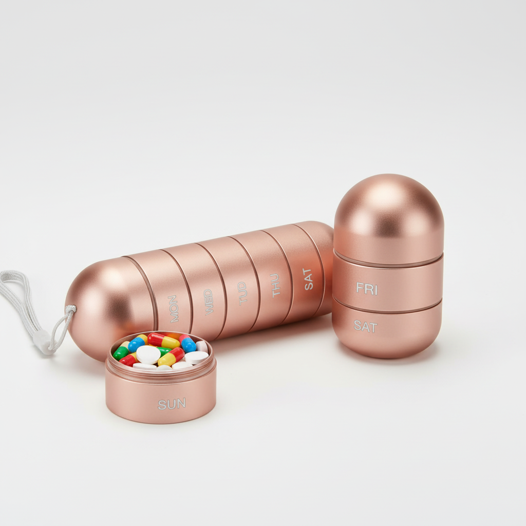 Weekly Vertical Pill Organiser - Jurni